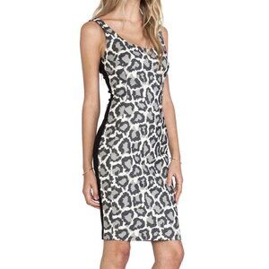 Diane von Furstenberg Arianna Sheath Dress Size 10 Sleeveless Lined